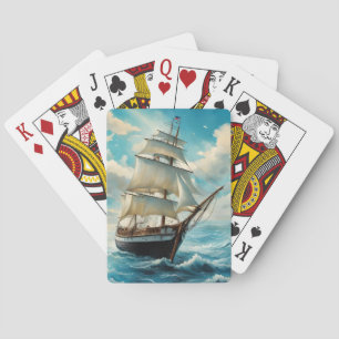 En tunn Frakt och ett rättvist väder Casinokort