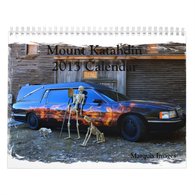 En tur att dö för kalender (Omslag)