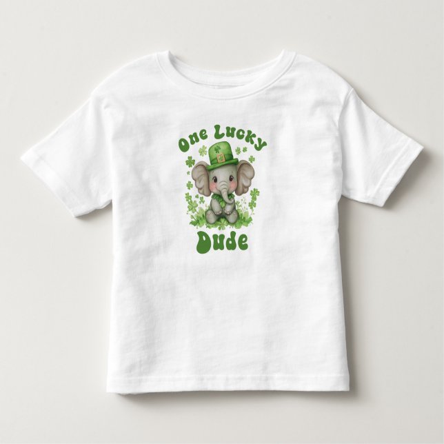 En tur kille St Patrick T Shirt (Framsida)