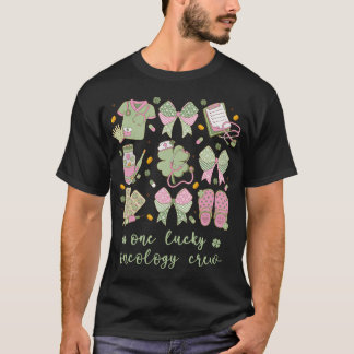 En Tur Sjuksköterska För Onkologi Crew St Patrick' T Shirt