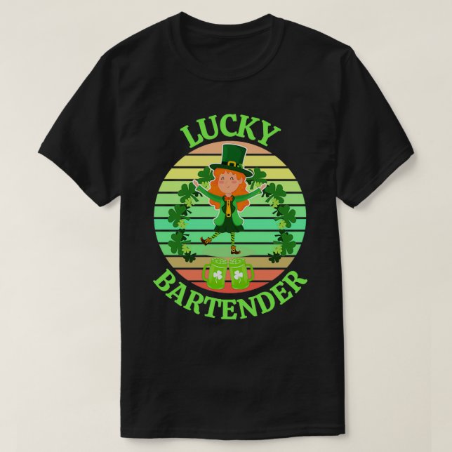 en turkiv bartender 6 t shirt (Design framsida)
