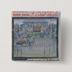 En turnering i London: Jousting Knapp