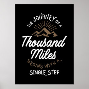 En tusan miles poster