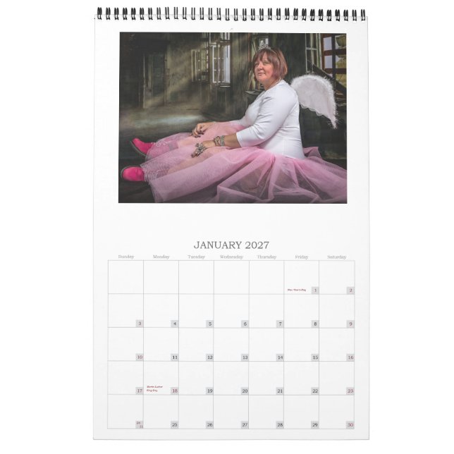 EN TUTU FÖR BLUE KALENDER (Jan 2027)