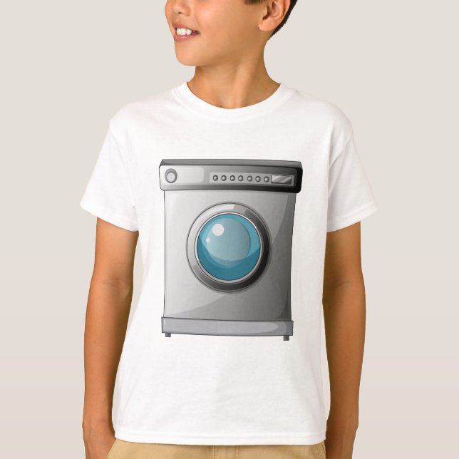 En tvagningmaskin t shirt (Framsida)