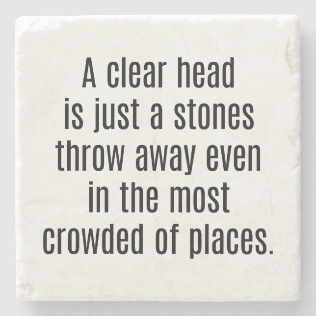 En tydlig markörklump Underlägg (Framsidan)