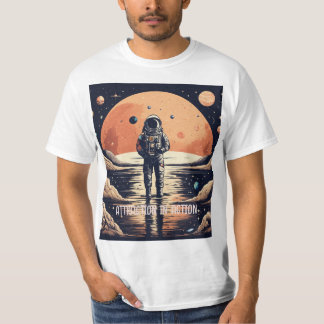 En tyngdinspirerad t-shirt-design t shirt