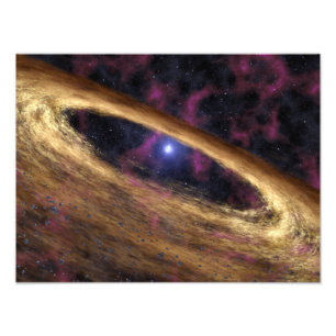 En typ av död stjärna som kallas pulsar fototryck