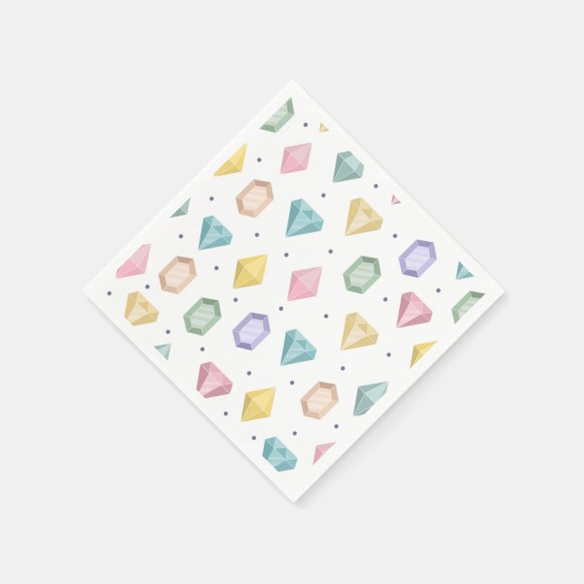 En typ av födelsedag pappersservett (Hörn)