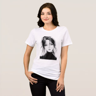 "En tyst blick, en värld av outtalade historier." T Shirt