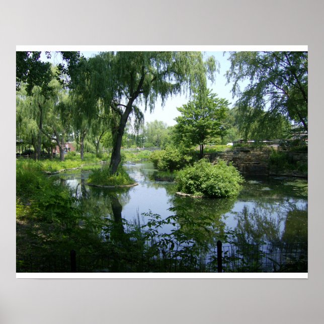 En tyst minut i Chicago Poster (Framsidan)