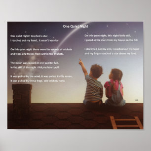 En tyst natt poster