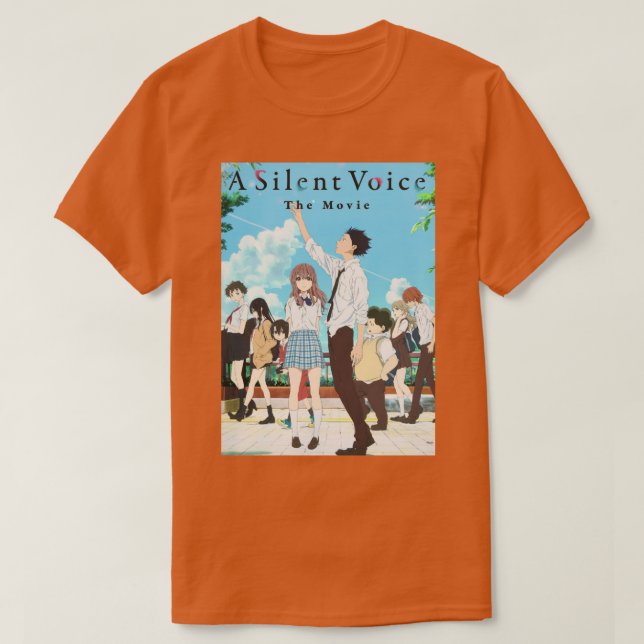 En tyst röstshouya ishida shouko nishimiya 3 t shirt (Design framsida)