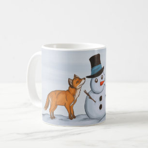En tyst Snö-dag Kaffemugg