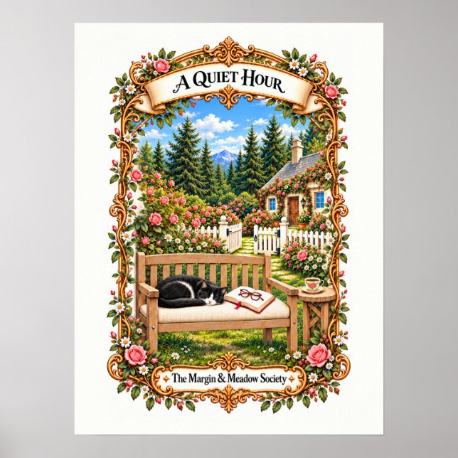En Tyst Timme Poster (Framsidan)