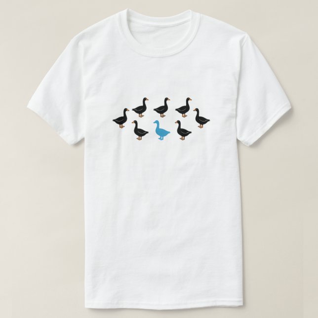 En udda anka t shirt (Design framsida)