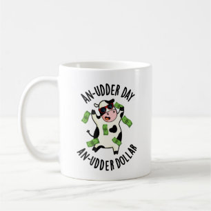En Udder-dag och en Udder-dollarsolcellspun Kaffemugg