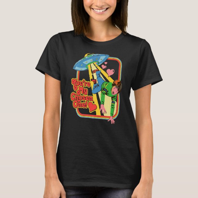 En UFO-Utomjordingar påträffas T Shirt (Framsida)