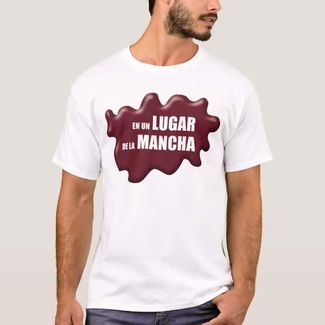 EN UN LUGAR DE LA MANCHA TRÖJA (Framsida)