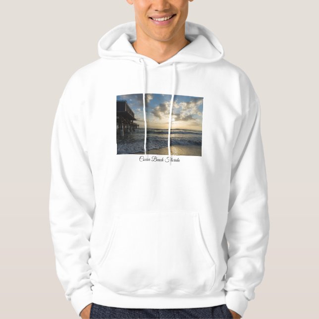 En underbar Beach-morgon Hoodie (Framsida)