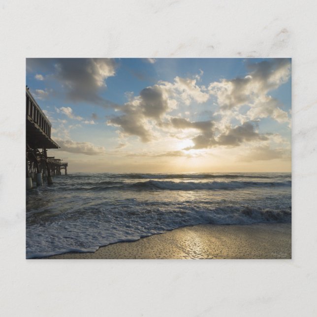 En underbar Beach-morgon Vykort (Framsida)