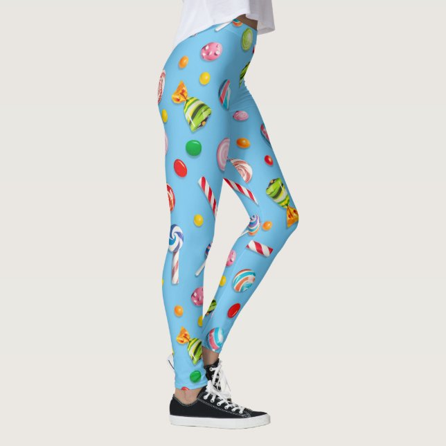 En underbar blandning av sötsaker leggings (Höger)