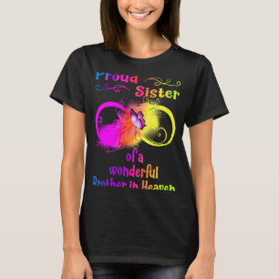 En underbar bror i himlen t shirt