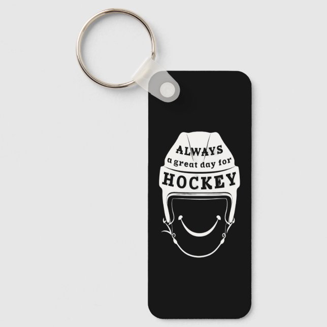 En Underbar dag för Hockey Nyckelring (Framsida)