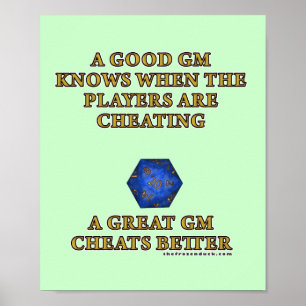 En Underbar DM Cheats Bättre Poster