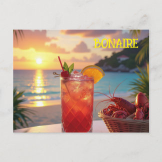En underbar eftermiddag på Bonaire Helg Vykort