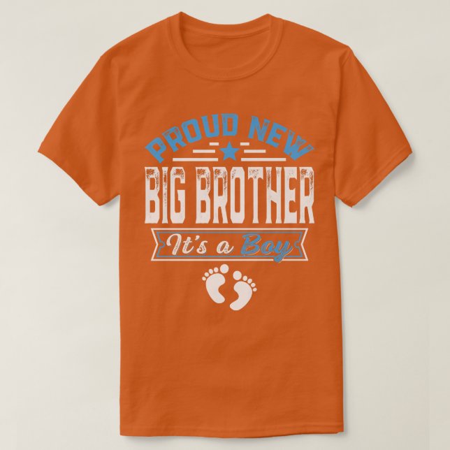 En underbar familj, stolt New Big Brother... Det ä T Shirt (Design framsida)