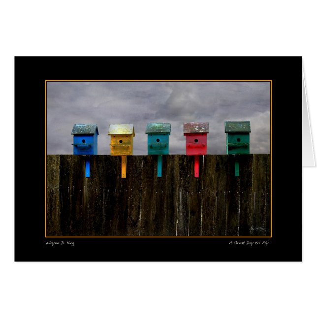 En Underbar flygdag - kort (Framsidan Horizontal)