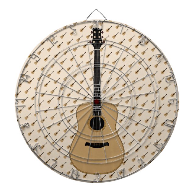 En underbar gitarr darttavla (Framsidan)