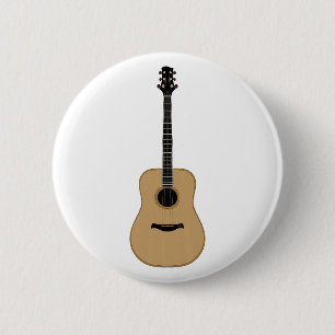 En underbar gitarr knapp