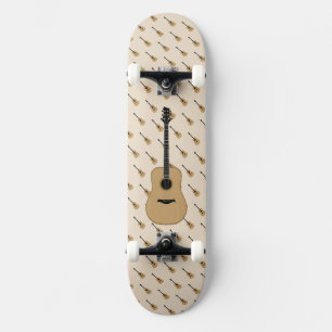 En underbar gitarr mini skateboard bräda 18,5 cm