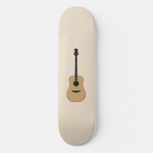 En underbar gitarr mini skateboard bräda 18,5 cm