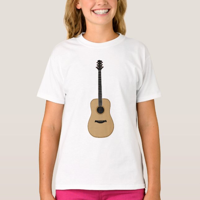 En underbar gitarr t shirt (Framsida)