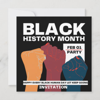 En underbar historia BHM Party Inbjudningar
