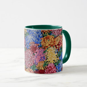 En underbar Philip Jacobs Fabric Chrysanthemum mug Mugg