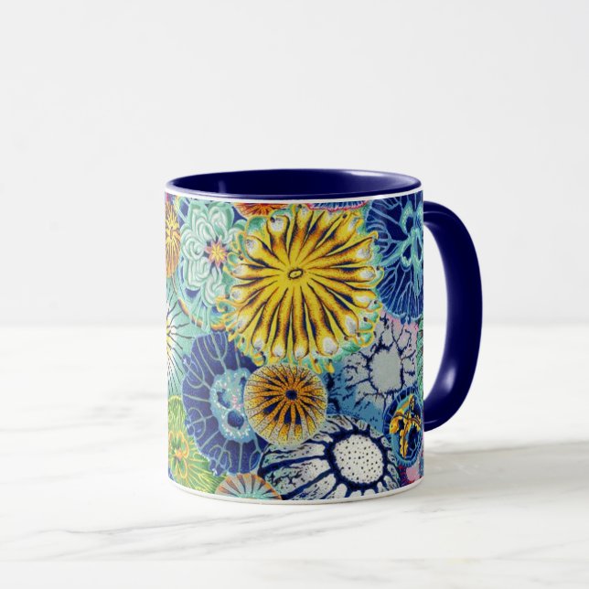 En underbar Philip Jacobs Fabric jellyfish mugg (Framsida höger)