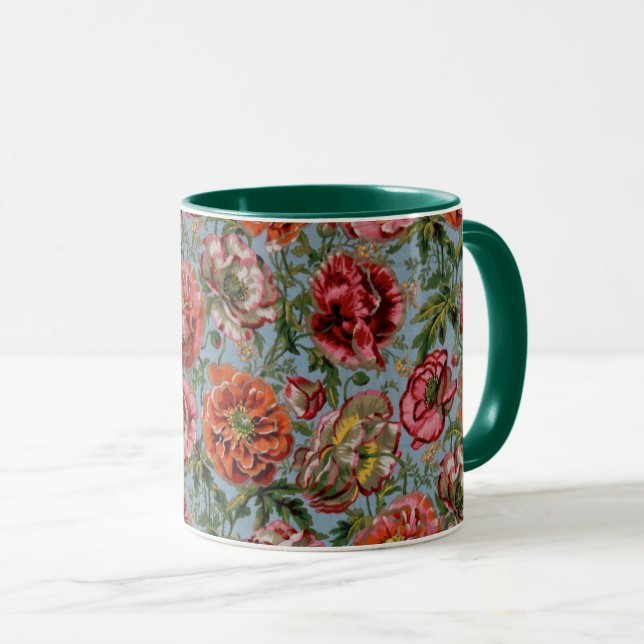 En underbar Philip Jacobs Fabric Poppy mugg (Framsida höger)