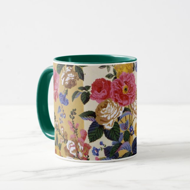 En underbar Philip Jacobs Fabric Ro Chintz mugg (Framsida vänster)