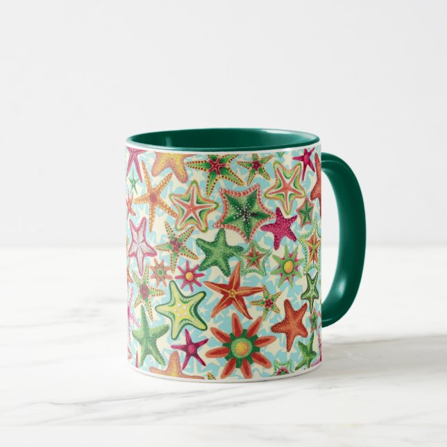 En underbar Philip Jacobs Fabric Starfish mugg (Framsida höger)
