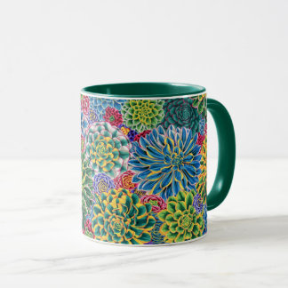 En underbar Philip Jacobs Fabric Succulent mugg