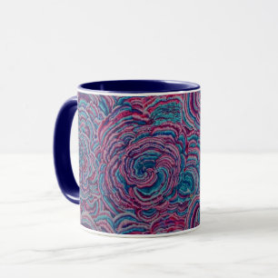 En underbar Philip Jacobs Fabric Träd Fungi Mugg