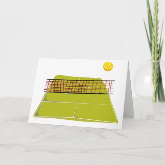 En underbar Tennis Court Design. Vilken roligt Kort (Framsida)