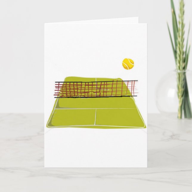 En underbar Tennis Court Design. Vilken roligt Kort (Framsida)