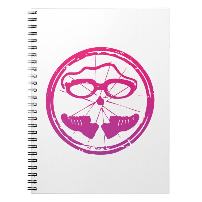 En underbar Triathlon-gåva till din vän eller fami Anteckningsbok (Framsidan)