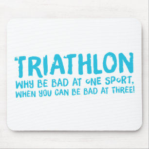 En underbar Triathlon-gåva till din vän eller fami Musmatta