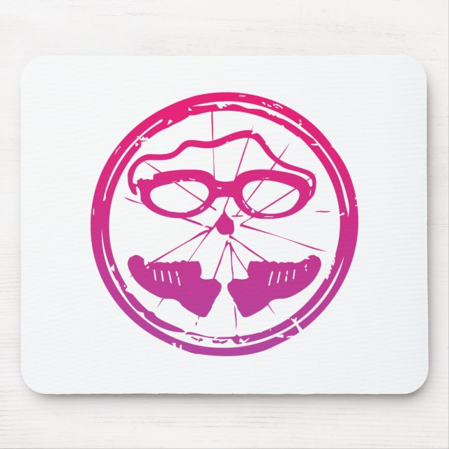 En underbar Triathlon-gåva till din vän eller fami Musmatta (Framsidan)